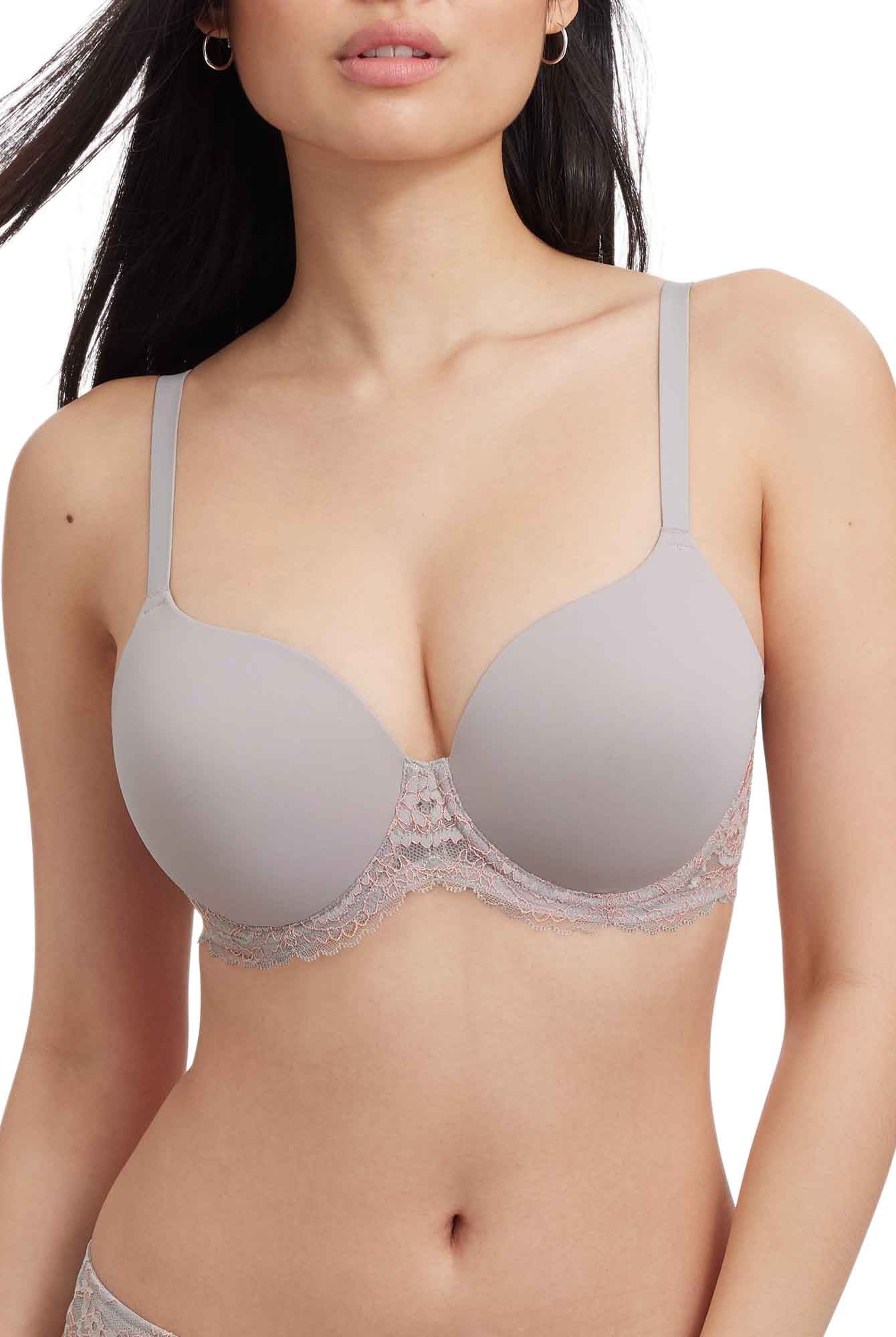 Minx Full Coverage Side Support T-Shirt Bra - Side Support - Skarlett Blue