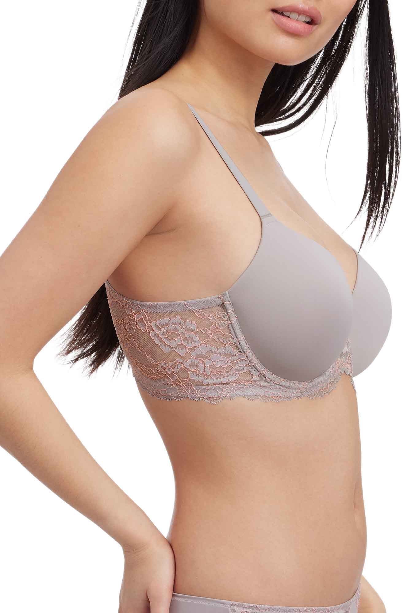 Minx Full Coverage Side Support T-Shirt Bra - Side Support - Skarlett Blue