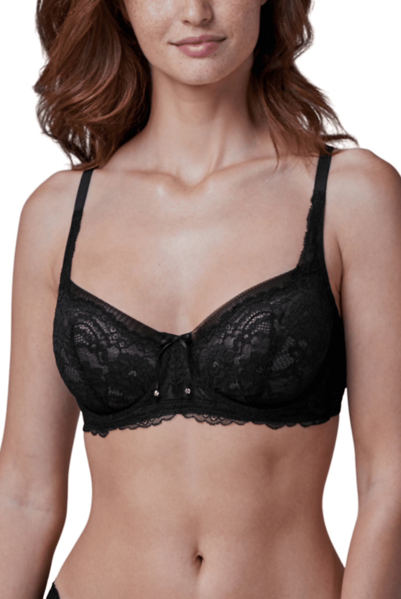 Minx Lace Unlined Balconette Bra - Balconette - Skarlett Blue