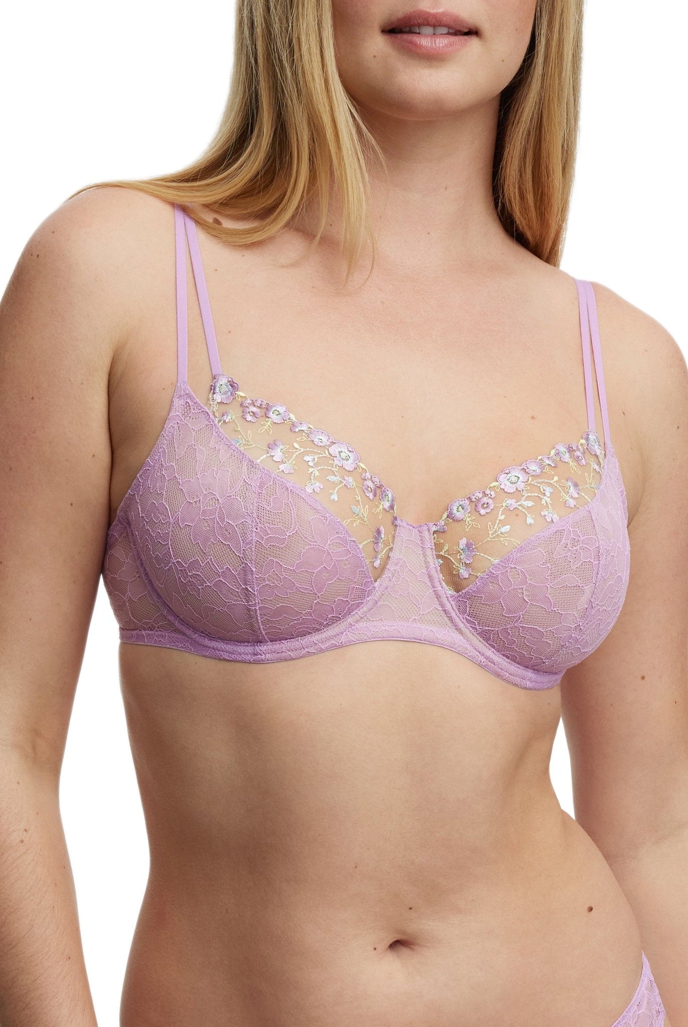 Paradise Full Coverage Underwire Bra - Side Support - Skarlett Blue