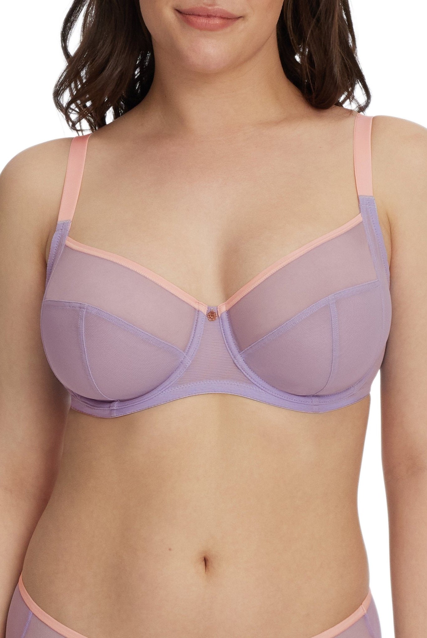 Spellbound Full Coverage Side Support Underwire Bra - Side Support - Skarlett Blue
