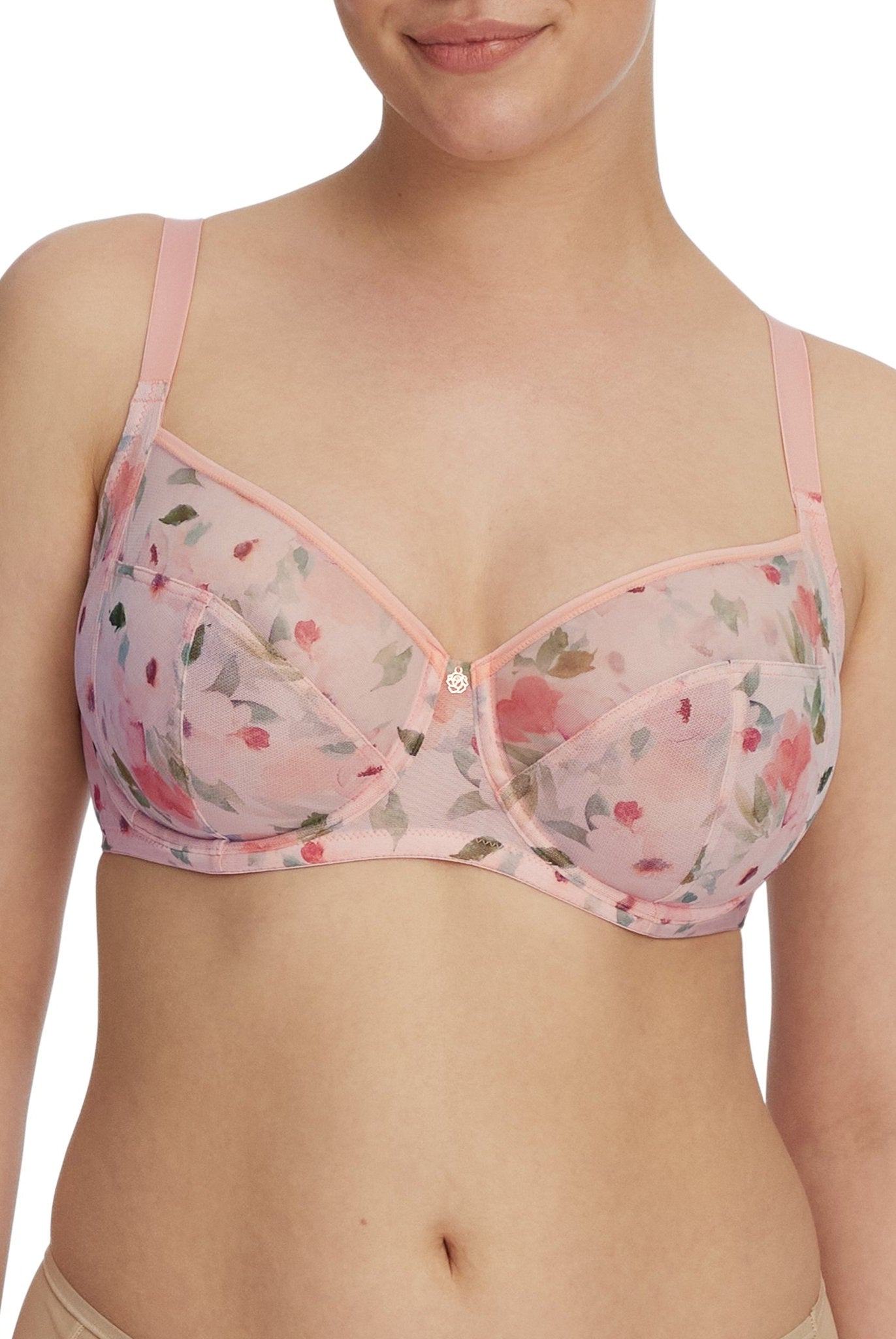 Spellbound Full Coverage Side Support Underwire Bra - Side Support - Skarlett Blue