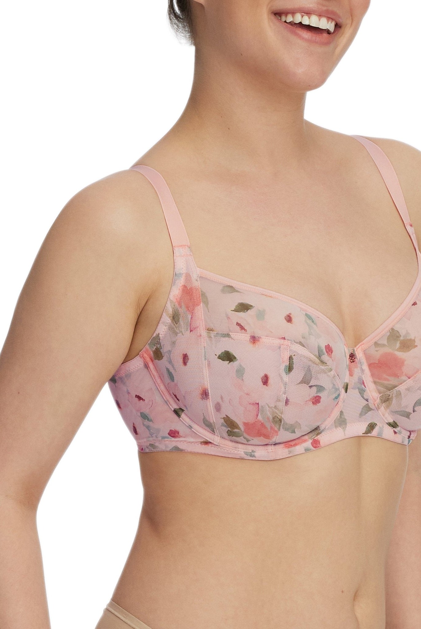 Spellbound Full Coverage Side Support Underwire Bra - Side Support - Skarlett Blue