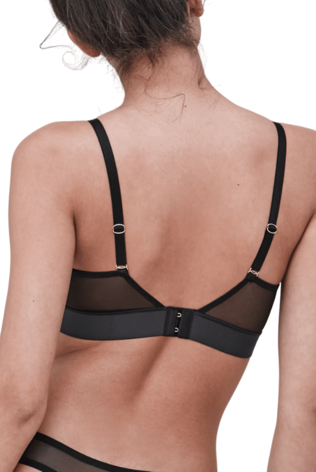 Spellbound Sheer Plunge Wireless Bralette - Bralette - Skarlett Blue