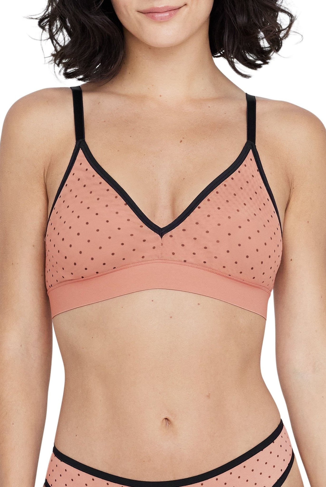 Spellbound Sheer Plunge Wireless Bralette - Bralette - Skarlett Blue