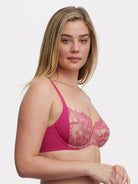 Lace Side Support Balconette Bra