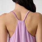 Lunya Pajamas - WASHABLE SILK ROMPER #lilac bloom