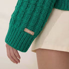 Lunya Loungewear - CLOUD COTTON BASKET STITCH CARDIGAN #SPRING CLOVER