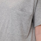 Lunya Pajamas - ORGANIC PIMA TEE SHORT SET #Storm Grey Heather