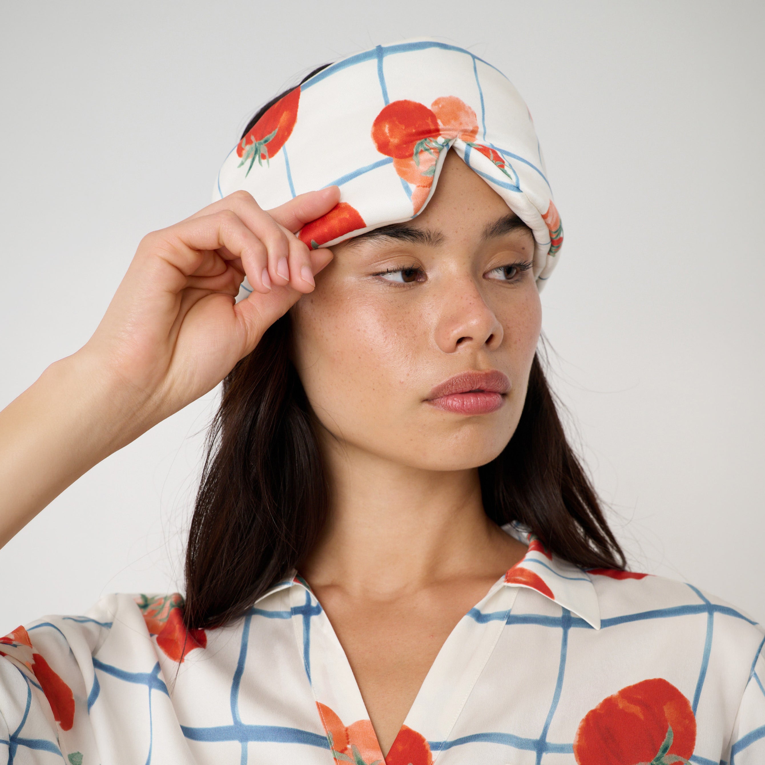 Lunya Sleep Mask - Washable Silk Sleep Mask #Summer Harvest