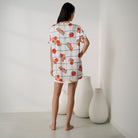 Lunya Nightgown - Washable Silk Oversized Sleep Tee #Summer Harvest