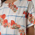 Lunya Nightgown - Washable Silk Oversized Sleep Tee #Summer Harvest
