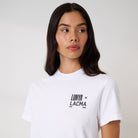 Lunya Tee - LUNYA x LACMA Graphic Tee #White/Waterlily