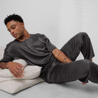 Lunya Men's Washable Silk Set- #Meditative Grey