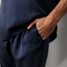Lunya Men's Washable Silk Short Set- #Deep Blue