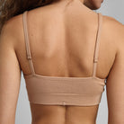 Lunya Intimates Seamless Modal High Cut Thong - #Hushed Tan