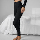Soft Modal Rib Legging - #Immersed Black