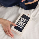 Weighted Silk Sleep Mask - #Deep Blue