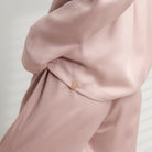Lunya Pajamas Washable Silk Long Sleeve Pant Set - #Delicate Pink