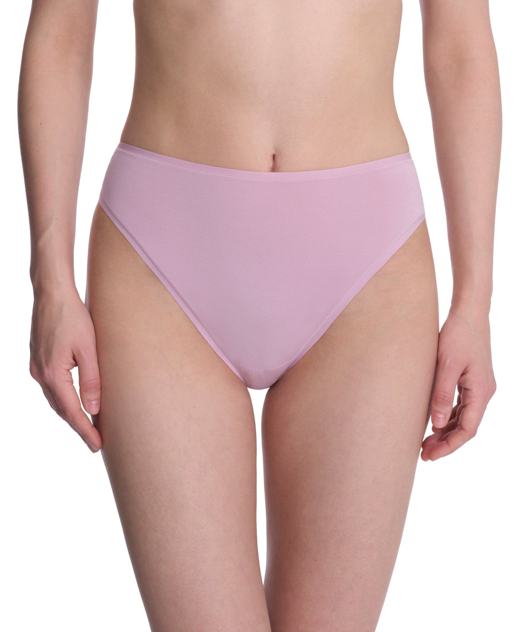 Bliss Bare Cotton High Cut Brief - French Cut - Natori