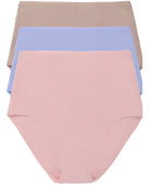 Bliss Bare Cotton High Waist Brief 3 - Pack - High Waist - Natori