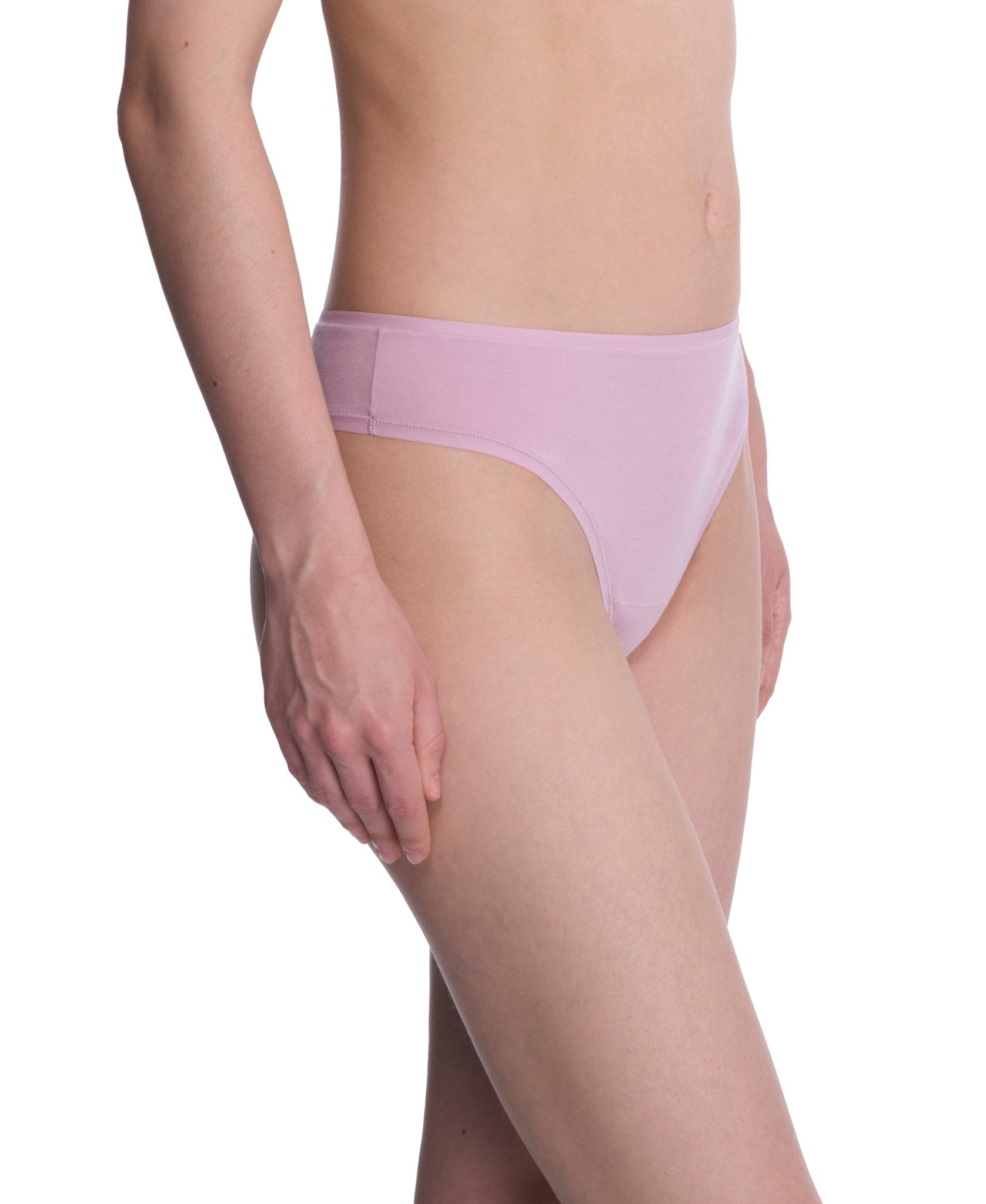 Bliss Bare Cotton Thong - Thong - Natori