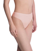 Bliss Bare Cotton Thong - Thong - Natori