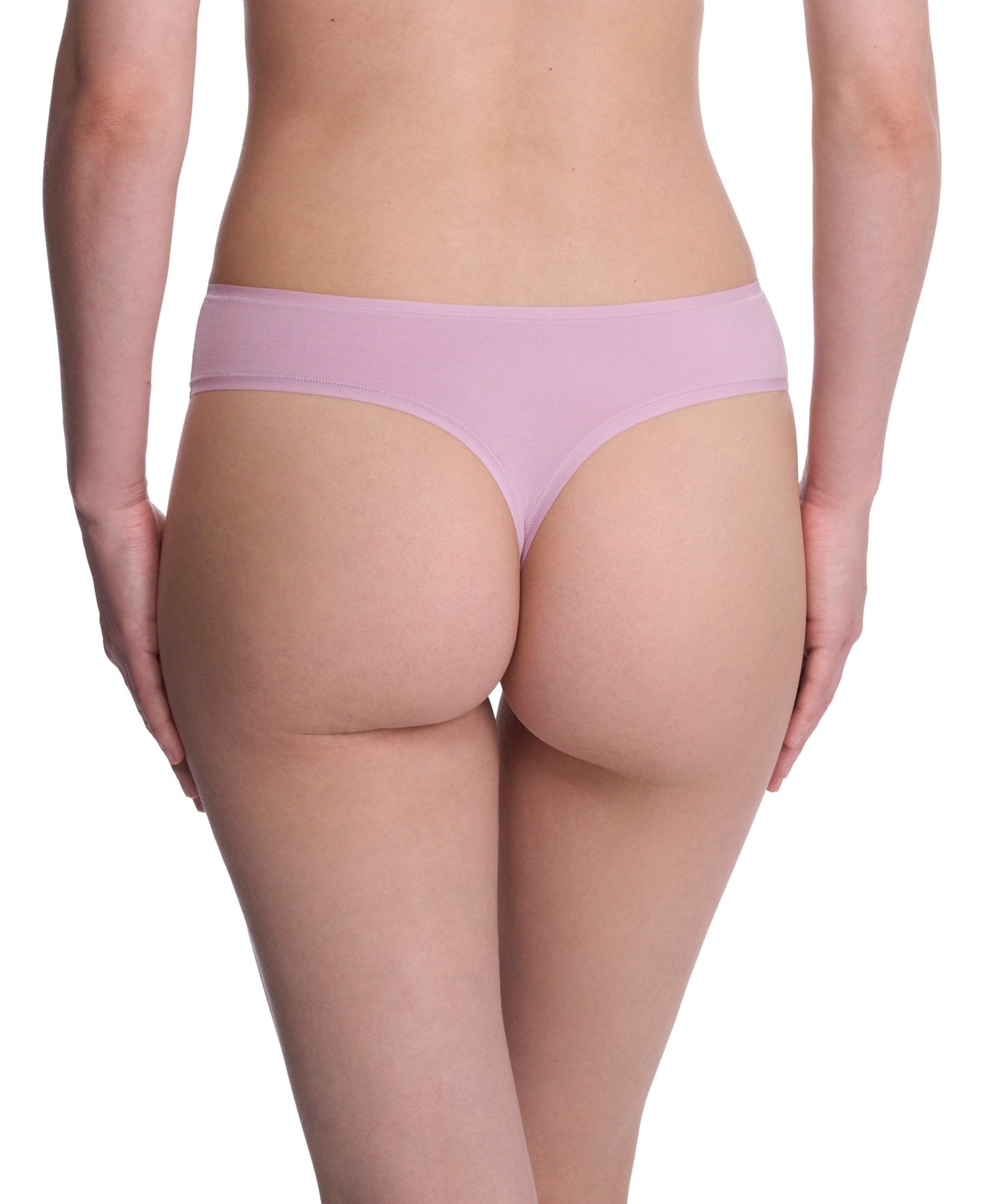 Bliss Bare Cotton Thong - Thong - Natori