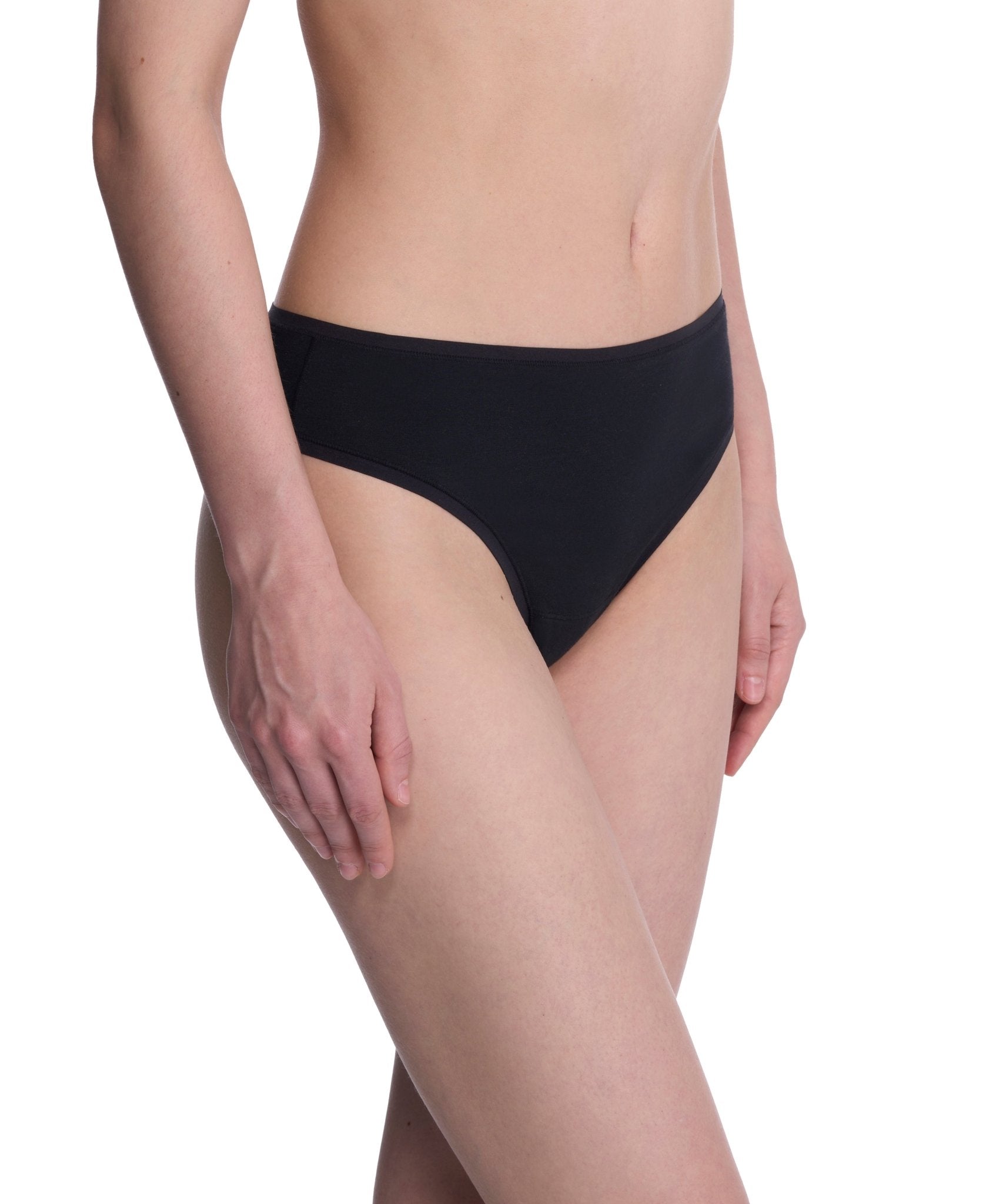 Bliss Bare Cotton Thong - Thong - Natori