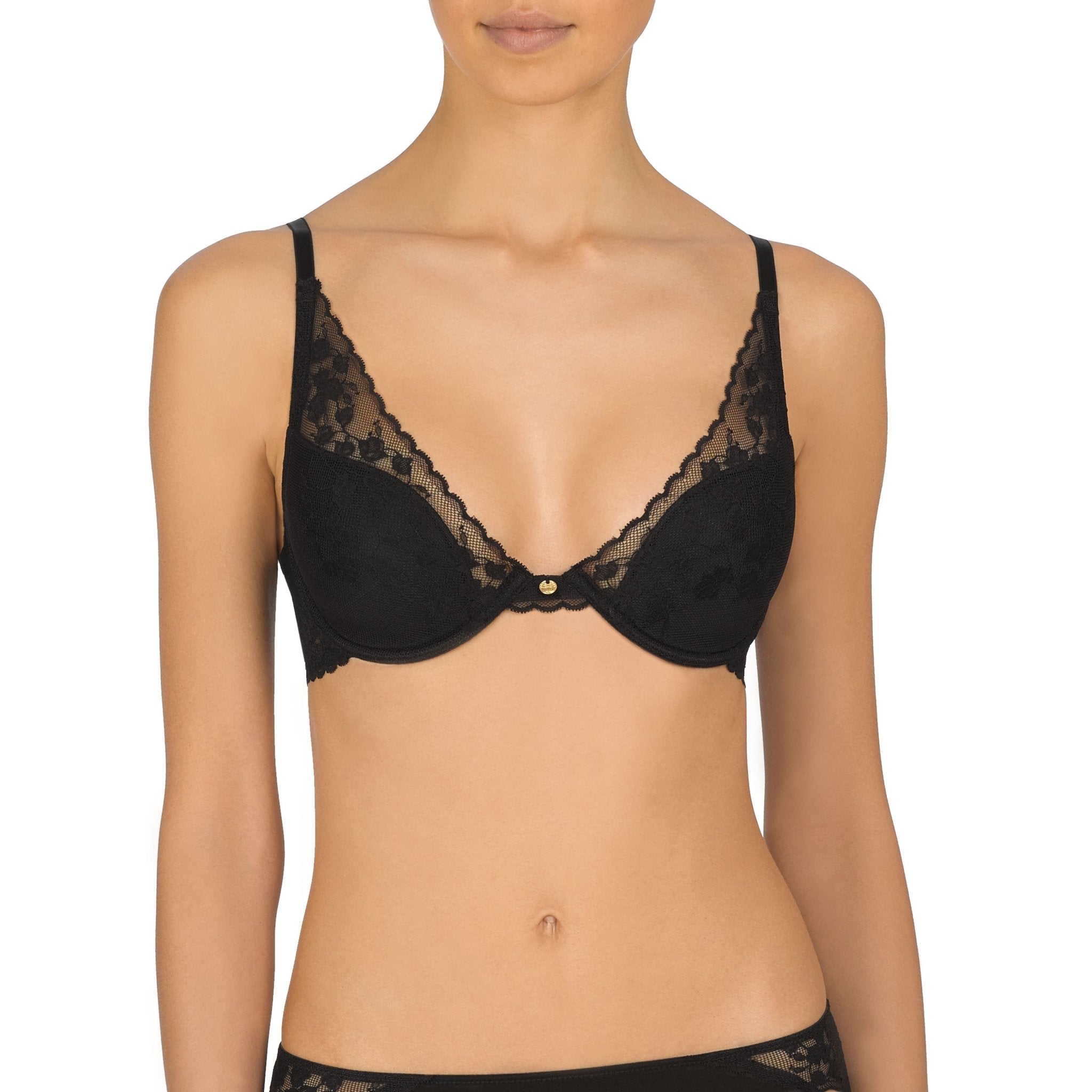 Cherry Blossom Lace Plunge T-Shirt Bra - Plunge - Natori