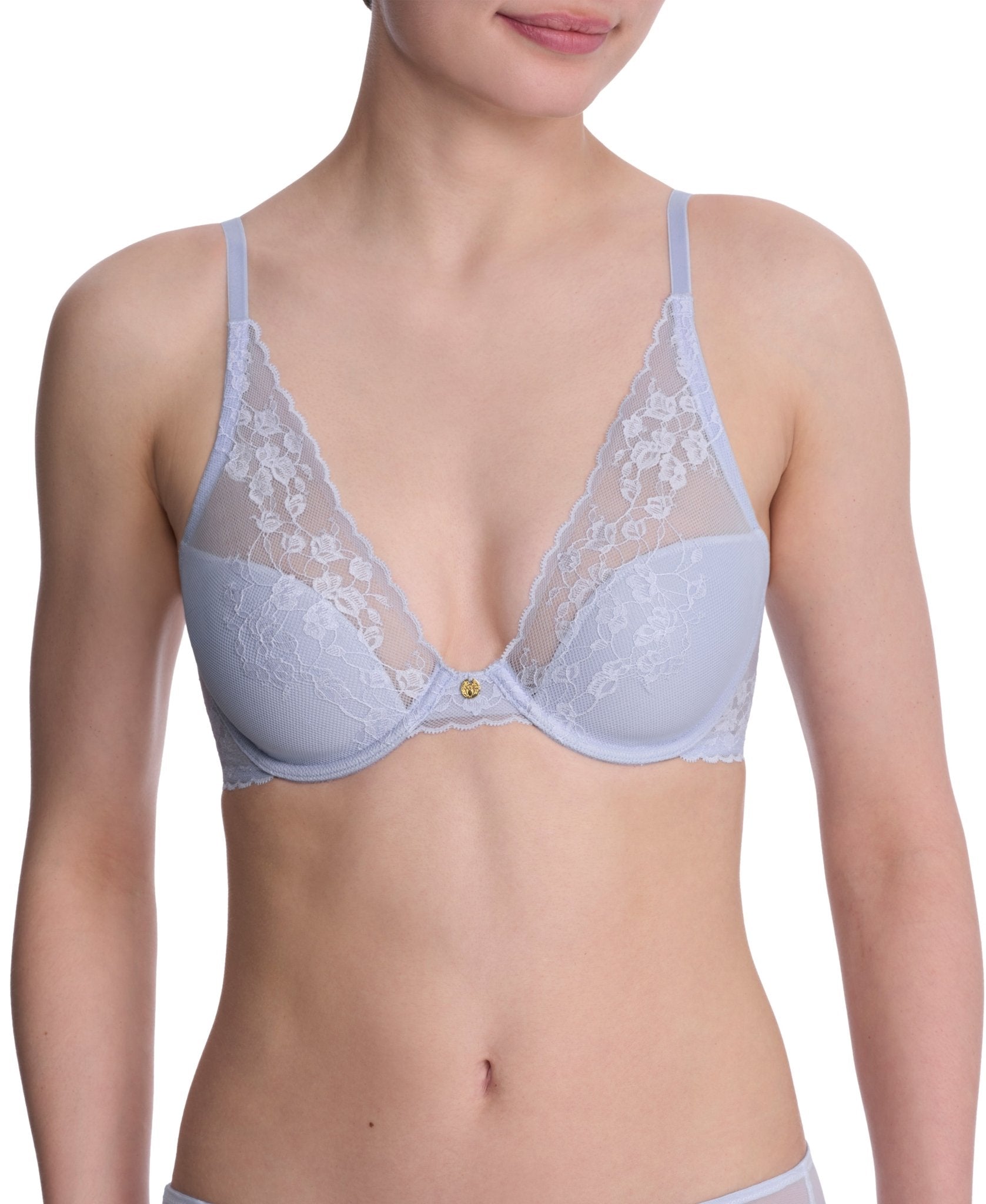 Cherry Blossom Lace Plunge T-Shirt Bra - Plunge - Natori