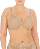 Feathers Lace Full Figure Plunge T-Shirt Bra - Plunge - Natori