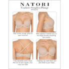 Feathers Lace Plunge Strapless Bra - Plunge - Natori