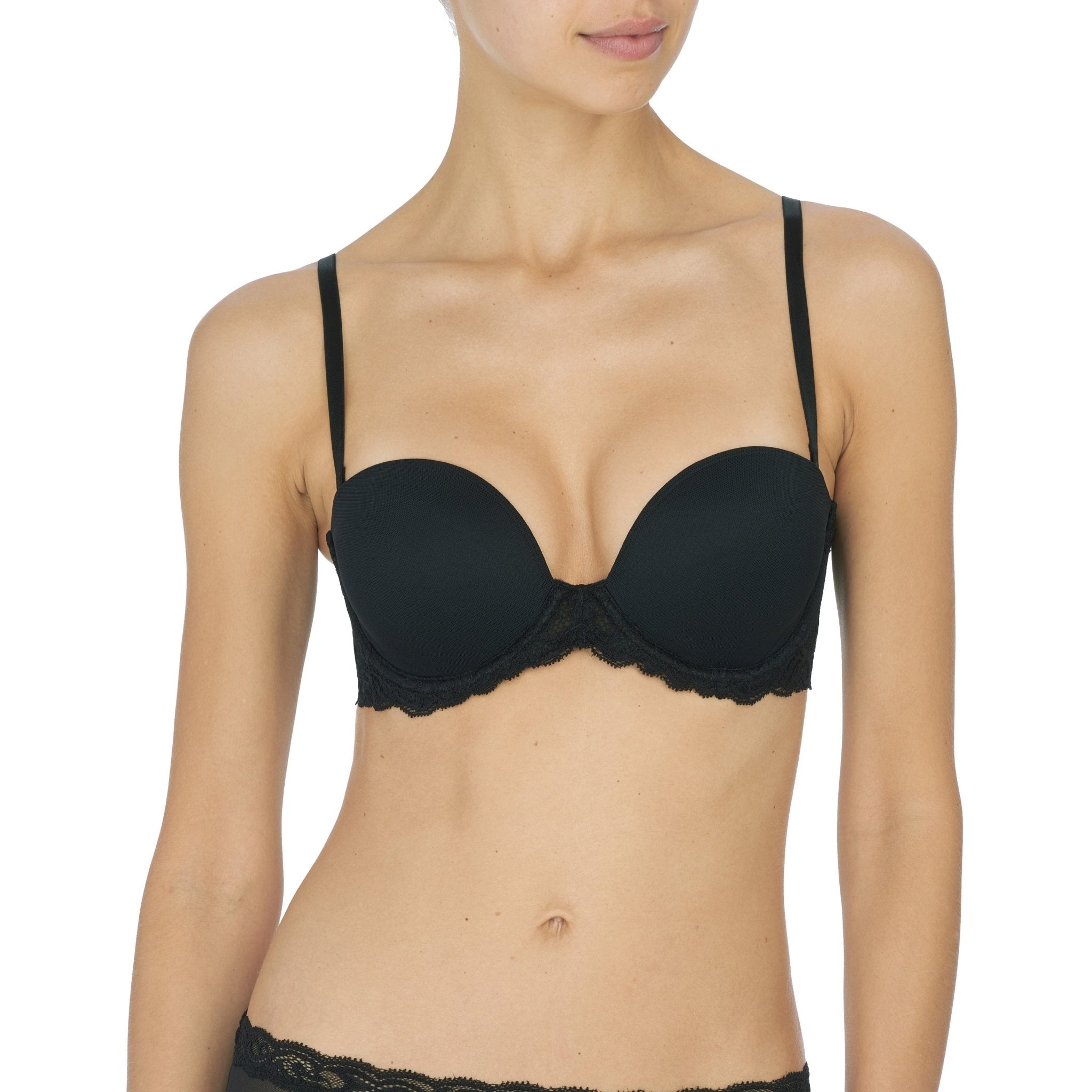 Feathers Lace Plunge Strapless Bra - Plunge - Natori