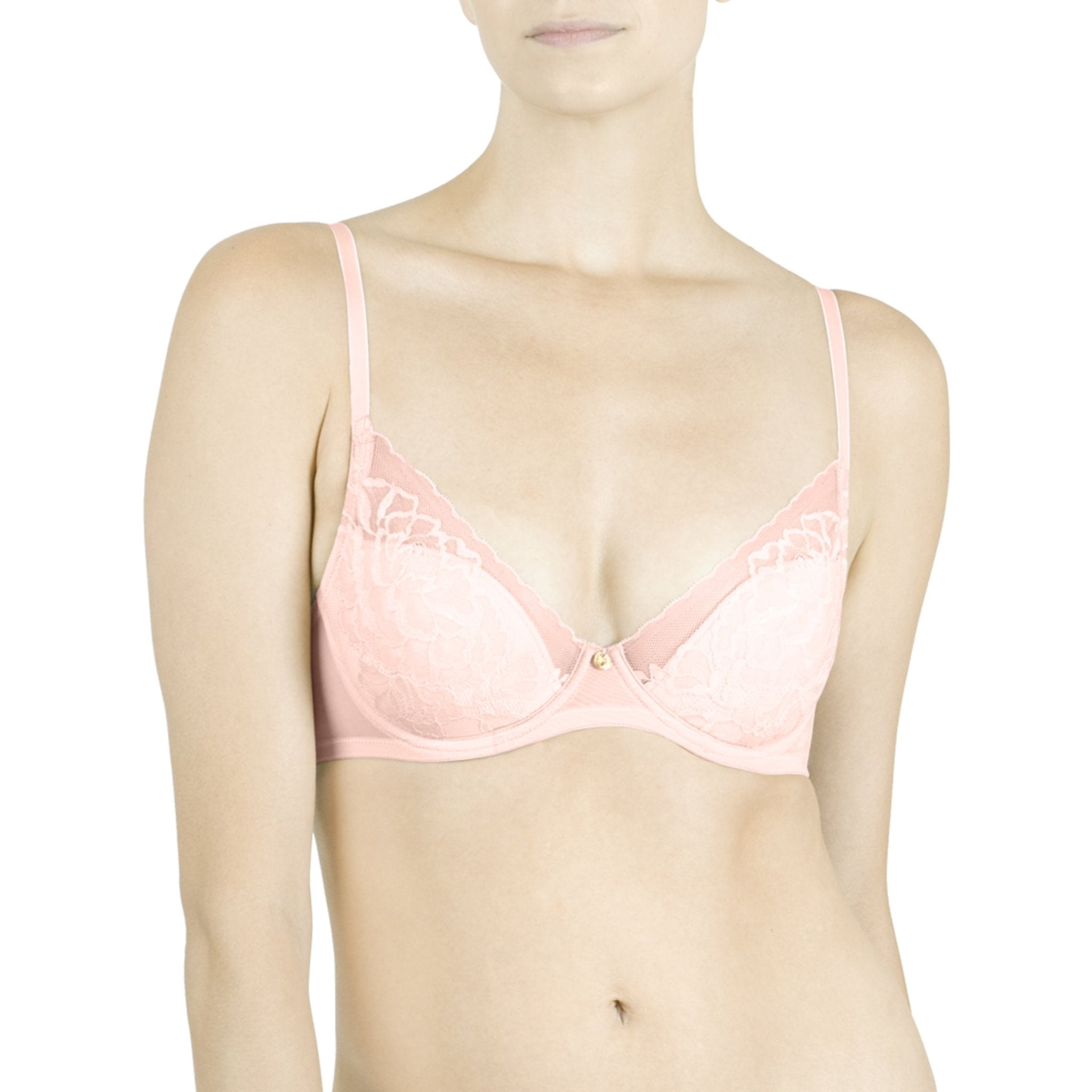 Flora Lace Plunge T-Shirt Bra - Plunge - Natori