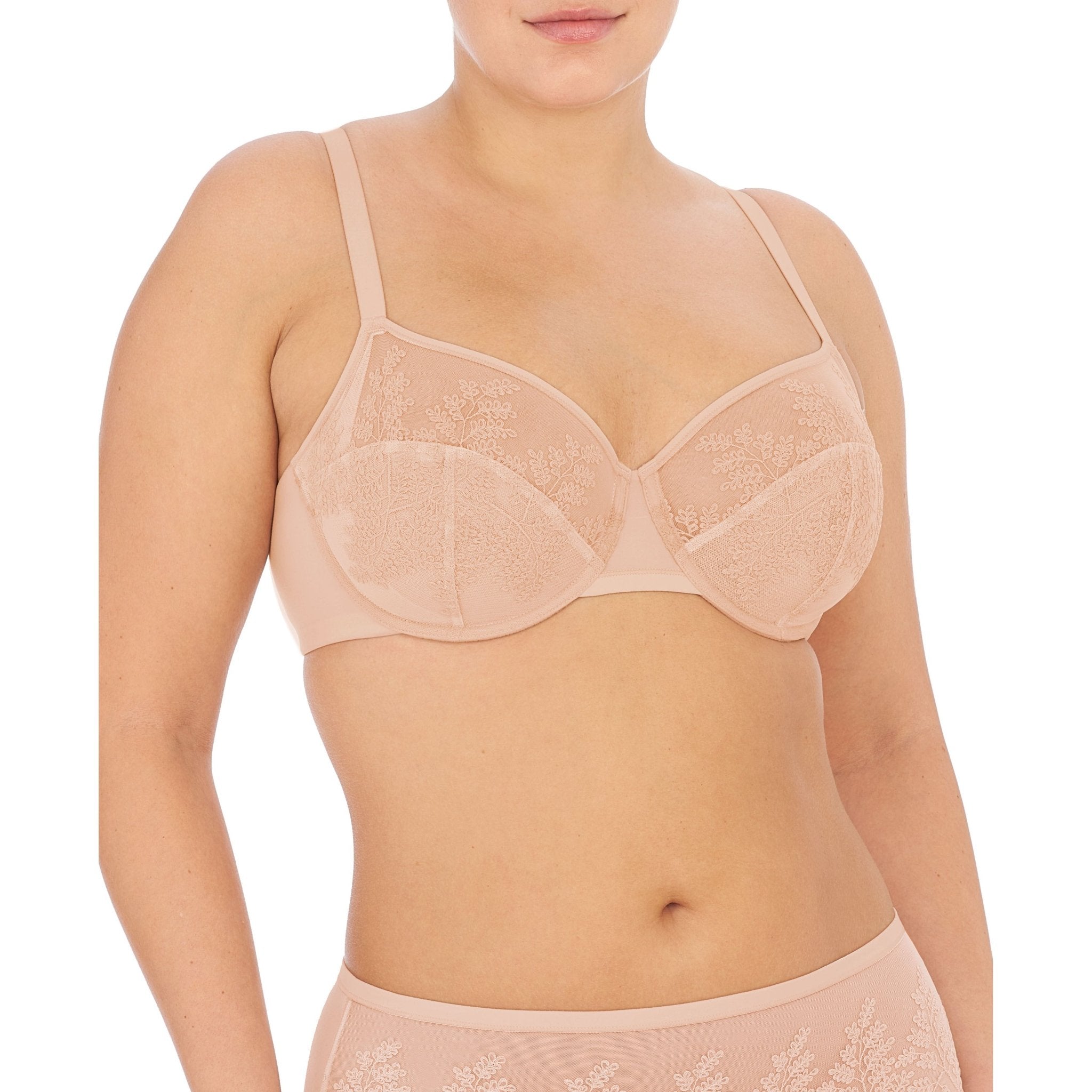 Frame Lace Side Support Bra - Side Support - Natori