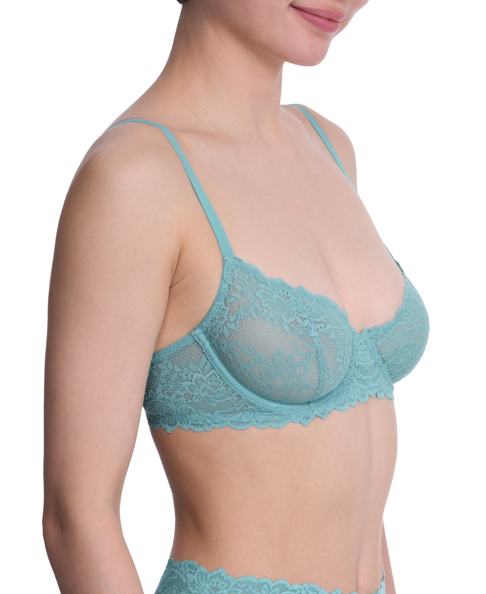 Heavenly Stretch Lace Balconette Bra - Balconette - Natori