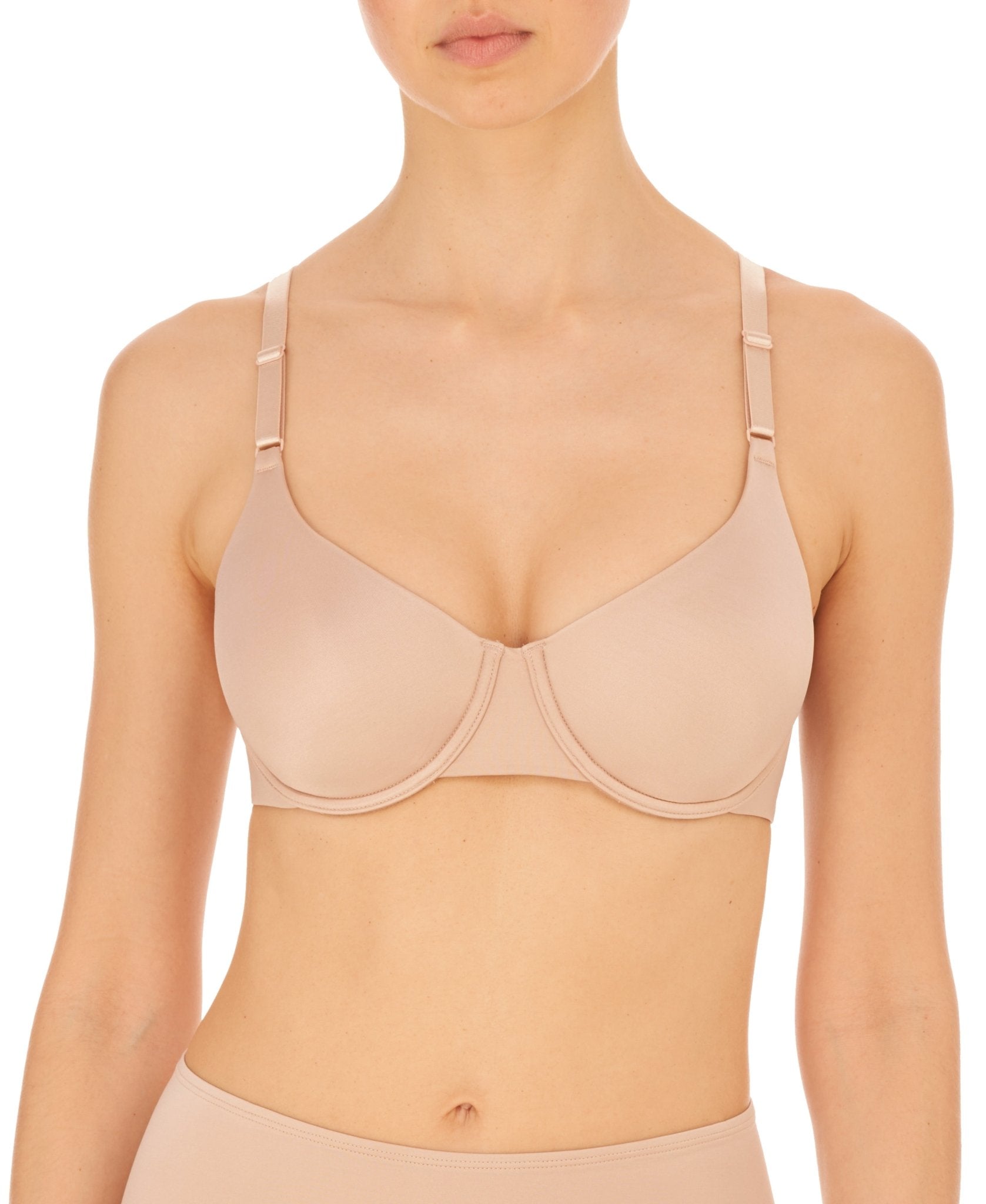 Liquid Side Support Smooth Scoop T-Shirt Bra - T-Shirt - Natori