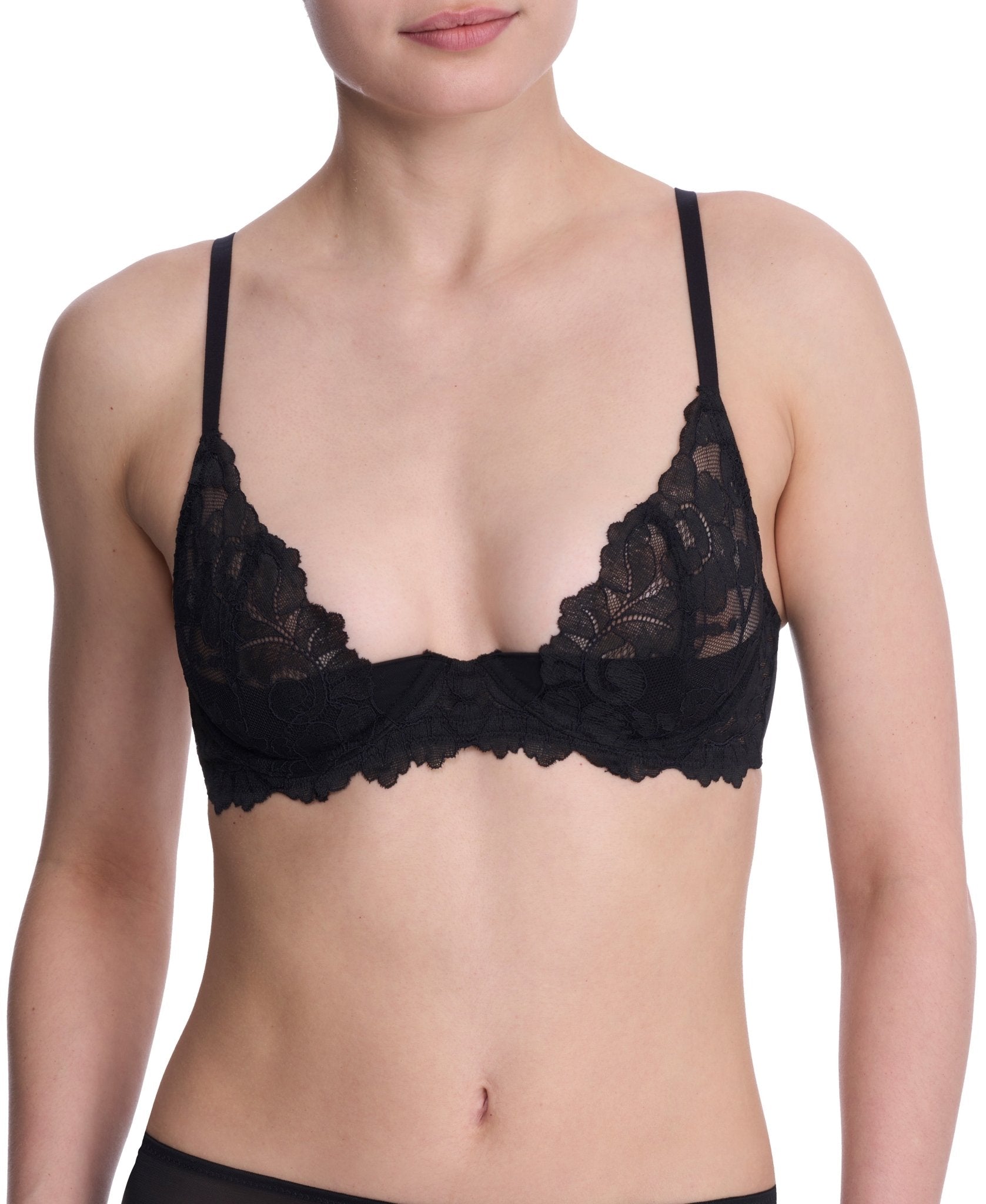 Peony Lace Demi Unlined Underwire Bra - Demi - Natori