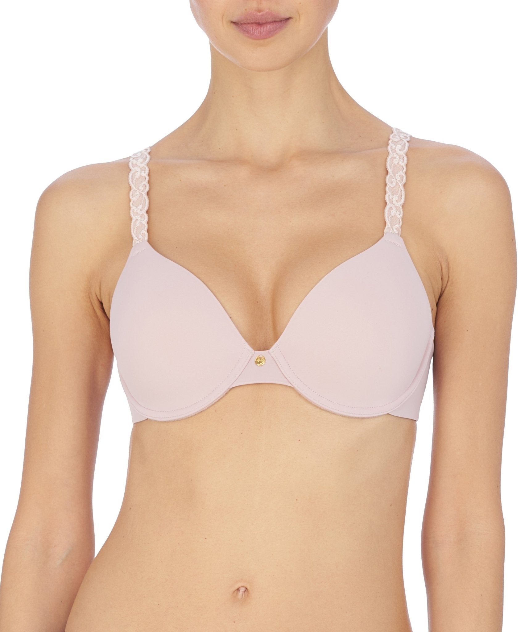 Pure Luxe Plunge T-Shirt Bra - Plunge - Natori