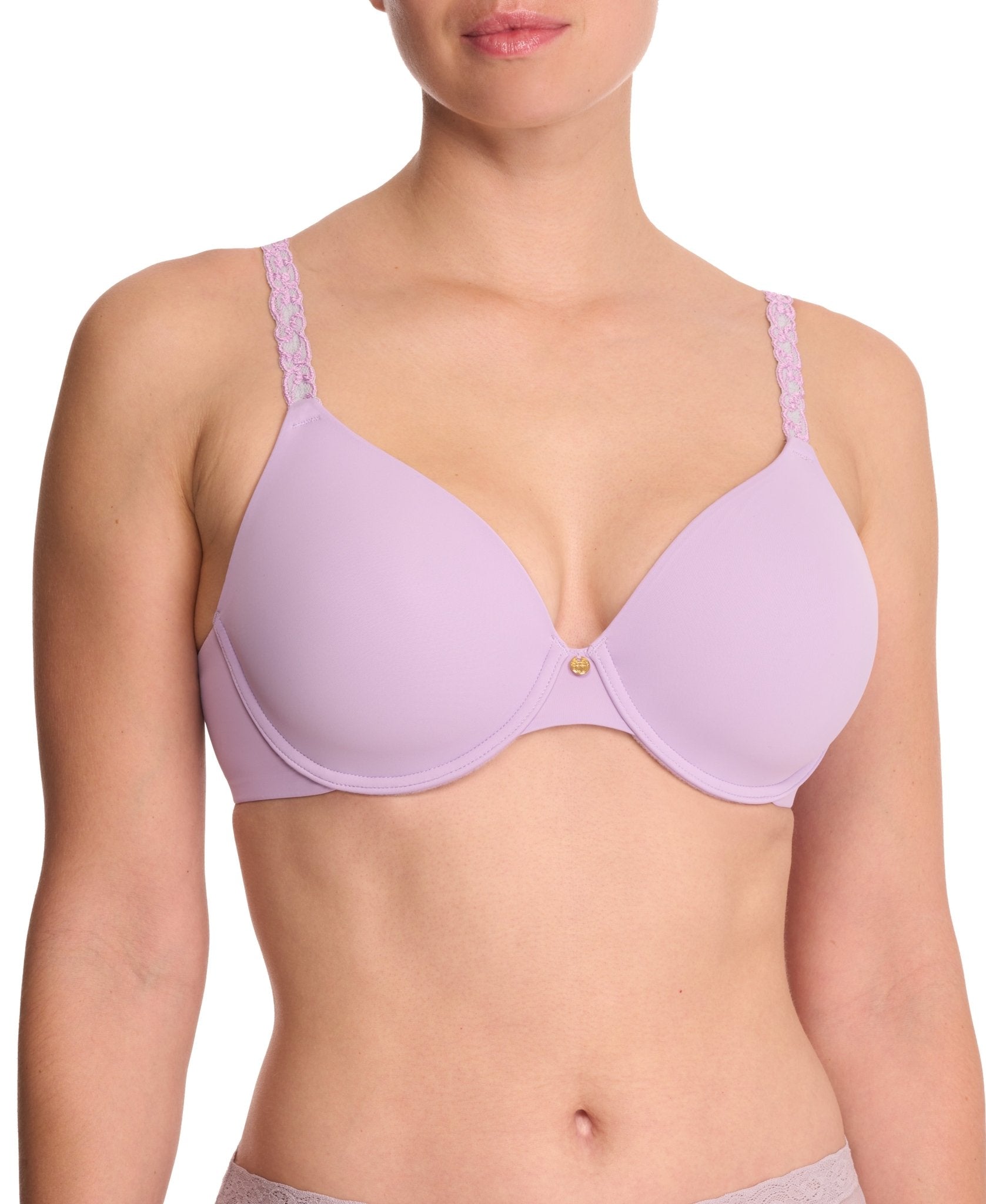 Pure Luxe Plunge T-Shirt Bra - Plunge - Natori