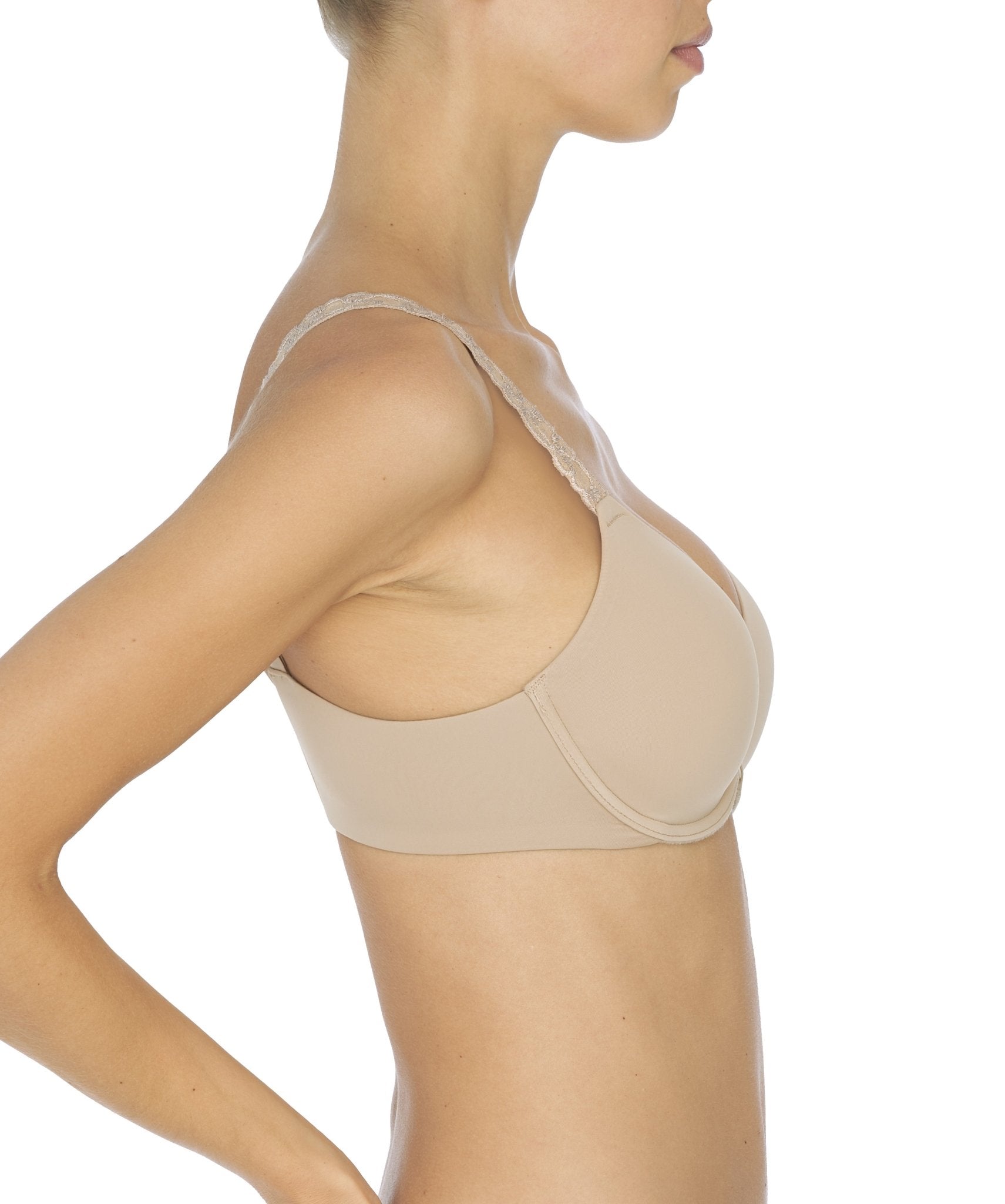 Pure Luxe Plunge T-Shirt Bra - Plunge - Natori