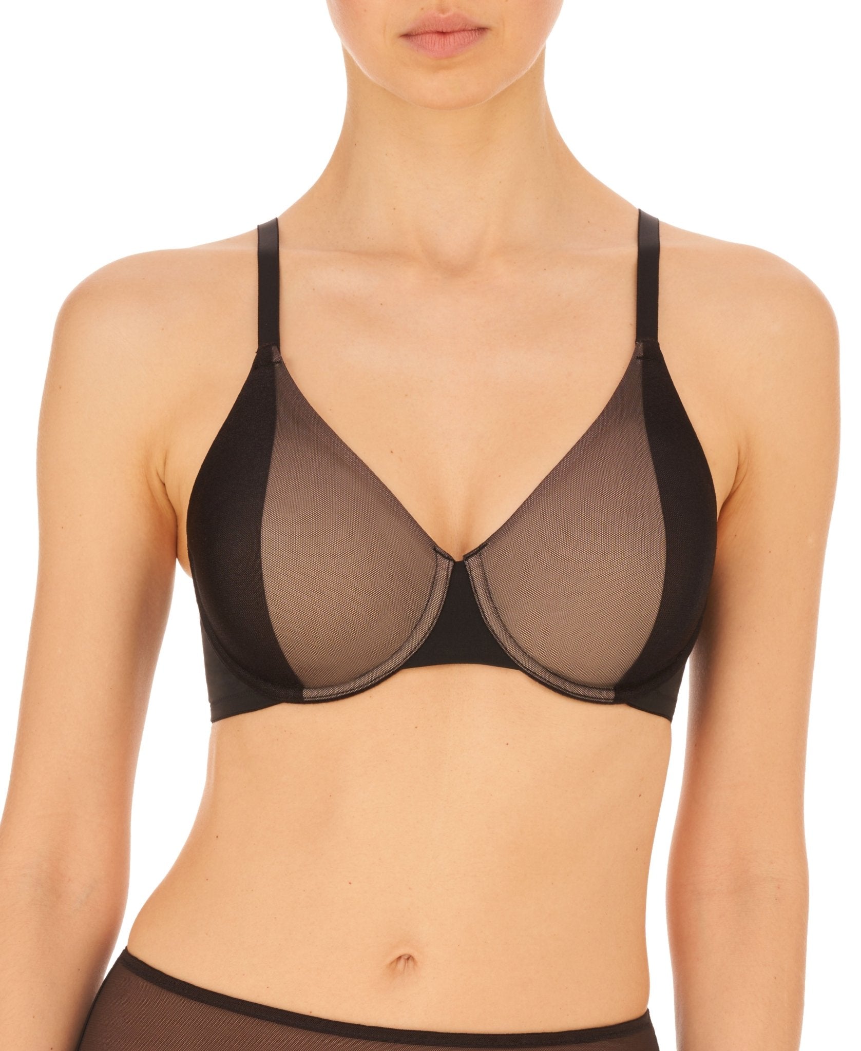 Side Effect Side Support Unlined Underwire Bra - Side Support - Natori