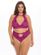 Curvy Abrielle Lace Bra Set - Bra Set - Oh La La Cheri