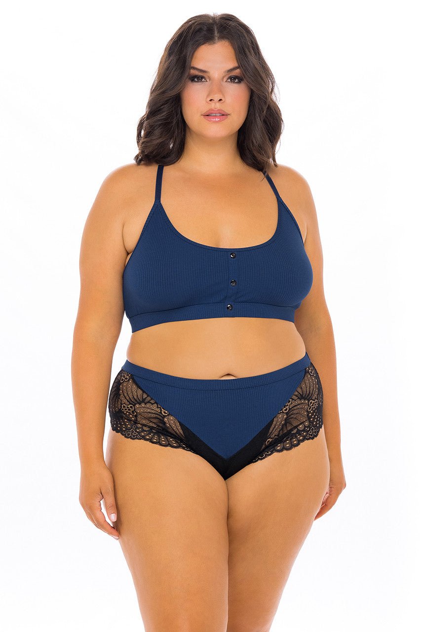 Curvy Claribel Lace Bra Set - Bra Set - Oh La La Cheri