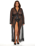 Curvy Provence Sheer Long Robe - Robe - Oh La La Cheri