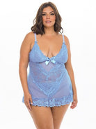 Curvy Valentine Lacey Babydoll - Babydoll - Oh La La Cheri