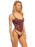 Cybille Lace Bustier Bra Set - Bustier - Oh La La Cheri