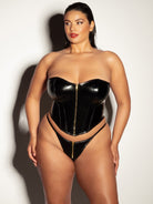 Fetish Curvy Rider Bustier Bra Set - Bustier - Oh La La Cheri