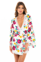 Reina Floral Robe - Robe - Oh La La Cheri